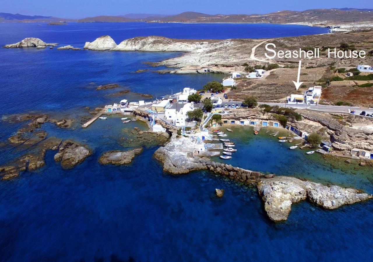 Seashell Mandrakia Sea View Villa Екстериор снимка